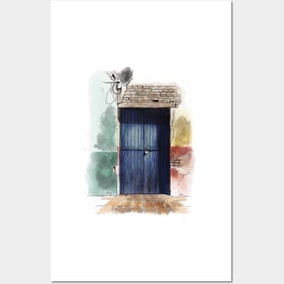 Door painting Posters and Art